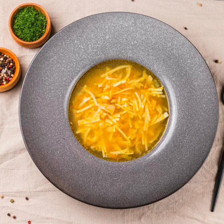 Суп лапша с курочкой