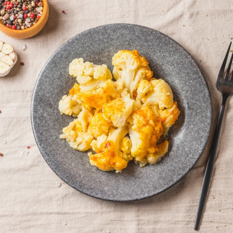 Капуста цветная под сыром